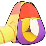 vidaXL Otroški šotor za igranje večbarven 255x80x100 cm | Shoptok.si