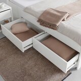 Zandiara Postelja S Predalom Nizza, Bela | Shoptok.si
