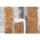 Slikana slika na platnu grad 70x70 cm