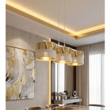  visilica na sajli lux 3xE27/15W/230V bela/zlatna | Eponuda.com