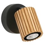  Brilagi - Zidno spot svetlo MODERN WOOD 1xGU10/8W/230V drvo/crna | Eponuda.com