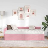  Kotni okvir postelje z matrico Drugo 2 pcs Siva Žamet, (5000123334) | Shoptok.si