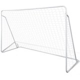  Set nogometnog gola čelični 240 x 90 x 150 cm visokokvalitetni Cene