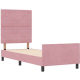 vidaXL Postelja Roza 80x200 cm Samet, (22049680) | Shoptok.si