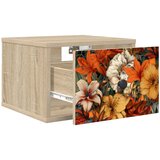  Wall-mounted noćni ormarić GENNEP Hrast sonoma 36 x 33 x 25 cm | shoptok.hr