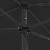  Suncobran za plažu crni 180 x 120 cm | shoptok.hr