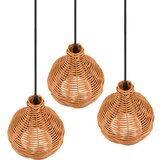REALITY Luster na sajli SPROUT 3xE14/40W/230V braon/ratan | Eponuda.com