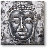  Slikana slika na platnu buda 60x60 cm Cene