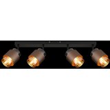 Globo 15560-4C - Spot svetiljka MILLEY 4xE27/40W/230V crna/bronza | Eponuda.com