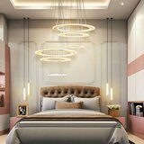 Toolight Viseća LED lampa G041-3CP u boji četkanog zlata | shoptok.hr
