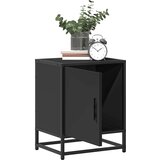  Noćni ormarići 2 kom crni 40x31x50 cm Konstruirano drvo i metal | Eponuda.ba