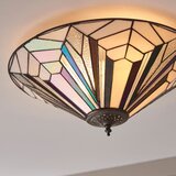 Endon 63935 - tiffany astoria stropna svetiljka, 2xE27/60W/230V, prečnika 48 cm | Eponuda.com