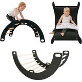 Monkey Gym Lesena gugalnica Sladka črna, (5000077000) | Shoptok.si