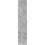  Visoka komoda siva boja betona 60x35x180 cm konstruirano drvo | shoptok.hr
