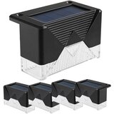  Set 4 solarnih ograjnih LED svetilk hladno bele IP65 | Shoptok.si