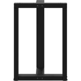  Noge za blagovaonski stol T-oblika 2 kom Crne 50x35x(72-73) cm Čelik | shoptok.hr