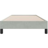  posteljni okvir brez vzmetnice svetlo siva 100x220 cm žamet, (21829653) | Shoptok.si