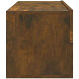  Zidni TV ormarići 4 kom dimljeni hrast 100 x 30 x 30 cm drveni | shoptok.hr