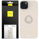Spacecase SILIKONSKI OVITEK RING ZA IPHONE 15 PLUS BONE CASE, (21963325) | Shoptok.si