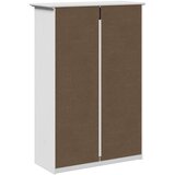 vidaXL L stojalo za čevlje "BODO" Bela 80x35x118 cm | Shoptok.si