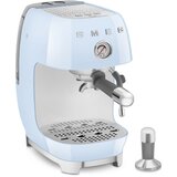 Smeg ECF03PBEU Espresso stroj pastelno modre barve, slog 50-ih | Shoptok.si