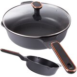 Premium aluminij. duboka posuda s poklopcem za indukciju 4.2L | shoptok.hr