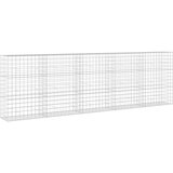  Gabion s žicom debljine 5 mm i mrežom 10x10 cm 500x50x150 cm | shoptok.hr