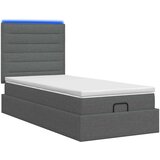  Krevet od pjene s madracem i LED-om Tamnosiva 90 x 200 cm - Tamnosiva 90 x 200 cm Dizajn linija | shoptok.hr