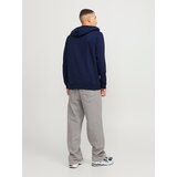 Jack & Jones Sweater majica 'ZURI' mornarsko plava / crvena / prljavo bijela | shoptok.hr