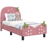  Okvir kreveta za malu djecu s naslonom Ružičasta 70 x 140 cm | shoptok.hr