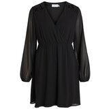 Vila Petite Obleka 'URA' črna | Shoptok.si