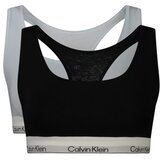 Calvin Klein ženski bralette dvopak crni i svijetloplavi Cijene