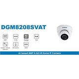 Avtech Komplet kamer 1x NVR AVH2109AX in 4x 8MPX IP Dome kamera DGM8208SVAT + 4x UTP kabel 1x RJ45 - 1x RJ45 Cat5e 15m! | Shoptok.si