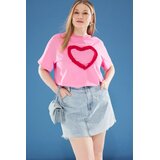 Trendyol Ženska majica Tbbss25Bf00022, Roze | Eponuda.com