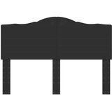 vidaXL uzglavlje s uzglavljem crni hrast 140 cm konstruirano drvo | shoptok.hr