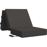 vidaXL Zložljiv kavč postelja 75 x 63 x 45 cm Temno siva, (5000295316) Cene