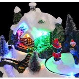 vidaXL božićna dekoracija za stol Šareni 16 x 11.5 x 13 cm Plastika | shoptok.hr