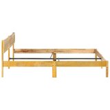  Posteljni okvir iz trdnega mangovega lesa 180 cm | Shoptok.si