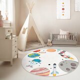 Mila Home Pralna otroška igralna preproga ø120 cm Space Trip – | Shoptok.si