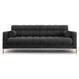 Cosmopolitan Design Temno siva sedežna garnitura 177 cm Bali – Cene