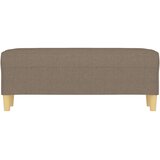  Klupa smeđesiva 100x30x30 cm od tkanine | shoptok.hr