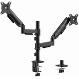 Gembird MA-DA2P-02 podesivi dupli stoni držač za monitor, tilt, 17-32 max.9kg Cene