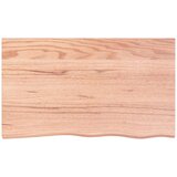  Kopalniški pult svetlo rjav 100x60x2 cm obdelan trden les | Shoptok.si
