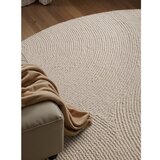 Hanse Home Ročno tkana volnena okrogla preproga v svetli naravni barvi ø 120 cm Eleni Natural White – | Shoptok.si