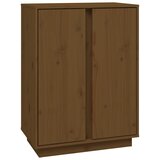 vidaXL Komoda medeno rjava 60x35x80 cm trdna borovina, (20654436) Cene