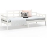  Dnevni ležaj bijeli od masivne borovine 90 x 200 cm | Eponuda.com