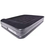 krevet na naduvavanje sa integrisanom električnom pumpom 203×152×46cm crni