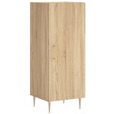 Maison Chic Komoda - Predalnik sonoma hrast 34,5x34x90 cm inženirski les, (21717488) Cene