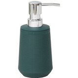 Tendance dozator za sapun 270 ml, uzorak pruge, ABS, tamno zeleni | shoptok.hr