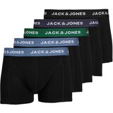 Jack & Jones 5PACK Men's Jack and Jones Boxer Shorts - Black Cene